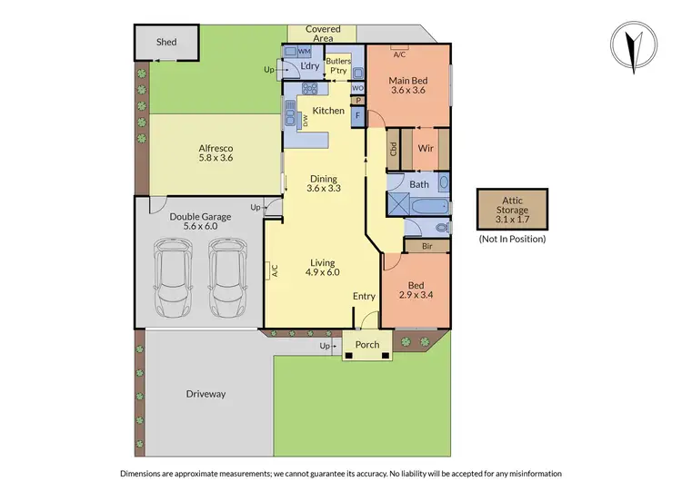 Floorplan of Homely house listing, 1/12 Blake Court, Scoresby VIC 3179