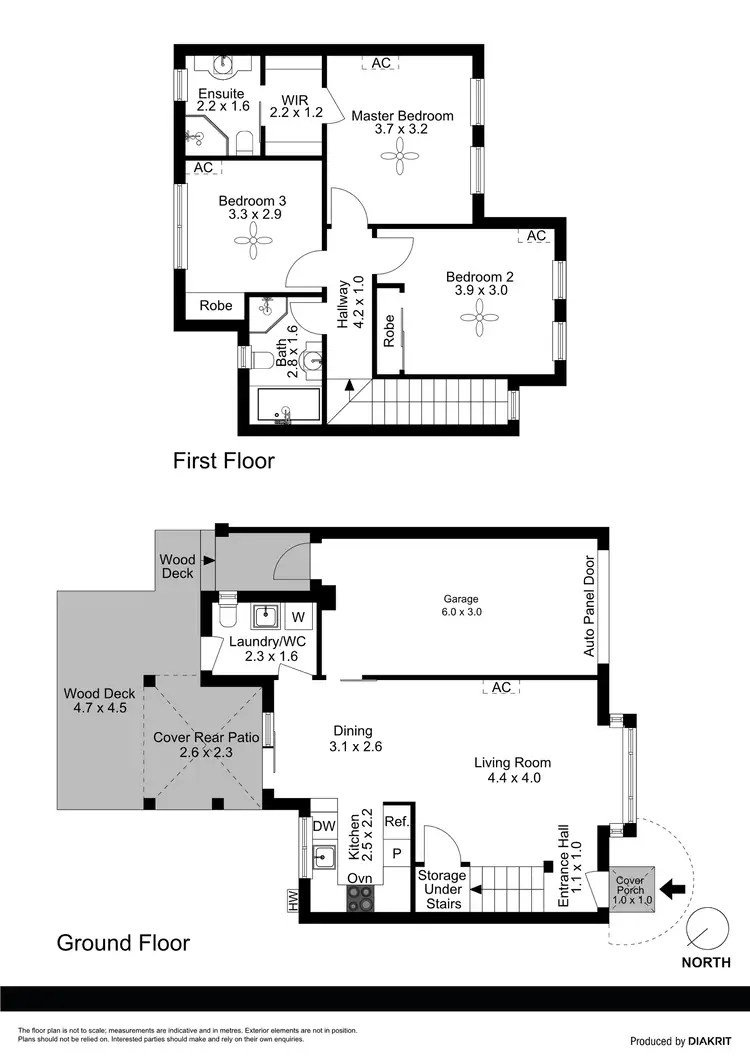 Floorplan of Homely townhouse listing, 6/25-27 Heath Street, Asquith NSW 2077