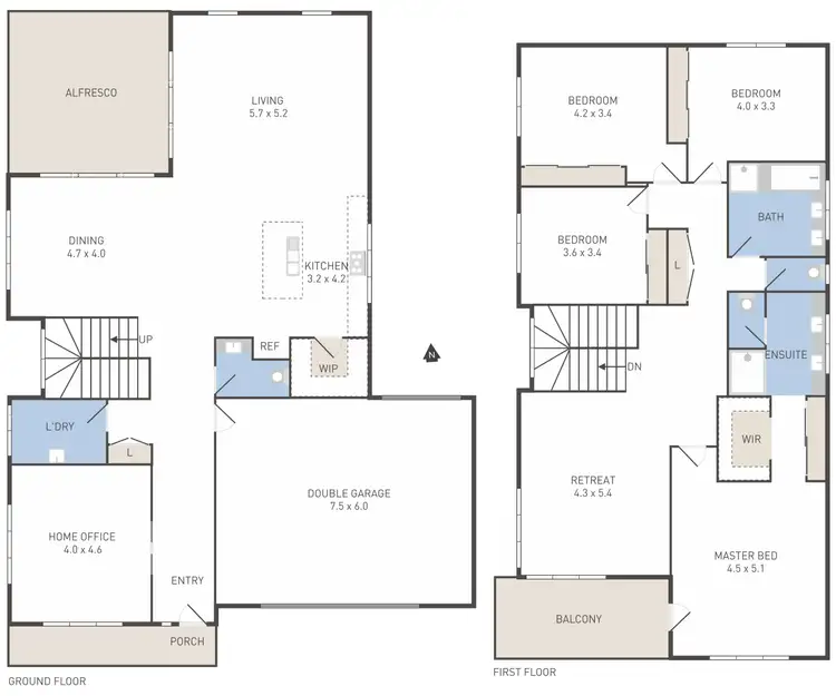 Floorplan of Homely house listing, 16 Arbourton Avenue, Aintree VIC 3336