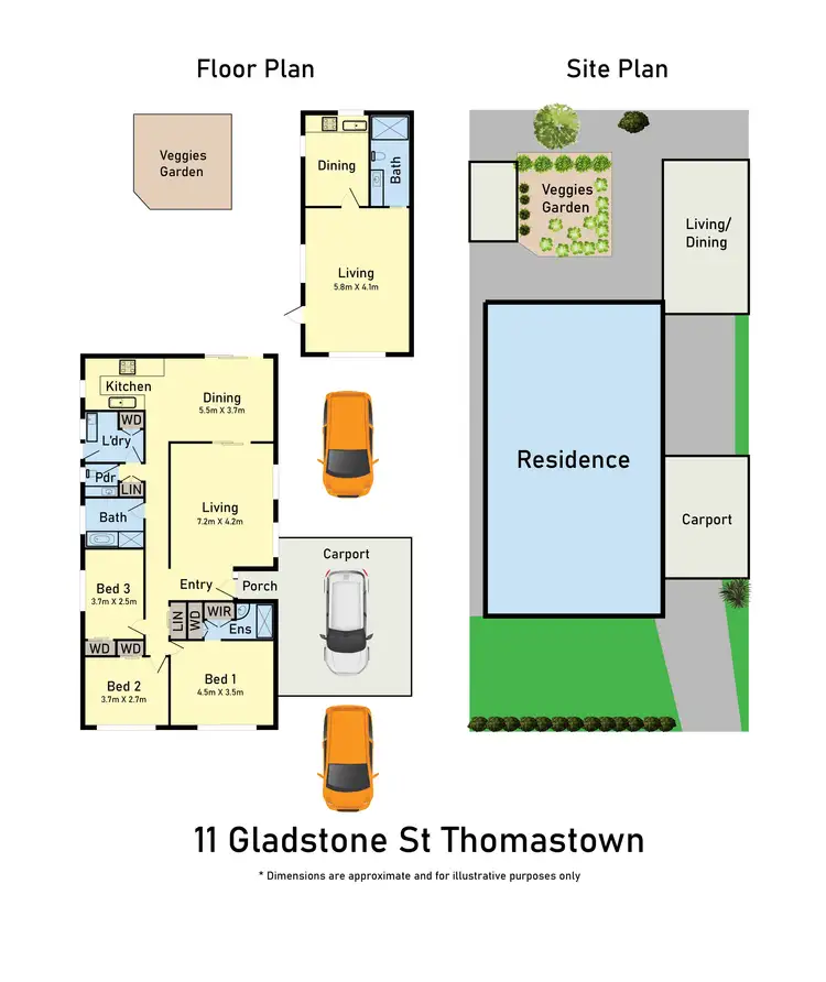 Floorplan of Homely house listing, 11 Gladstone Street, Thomastown VIC 3074
