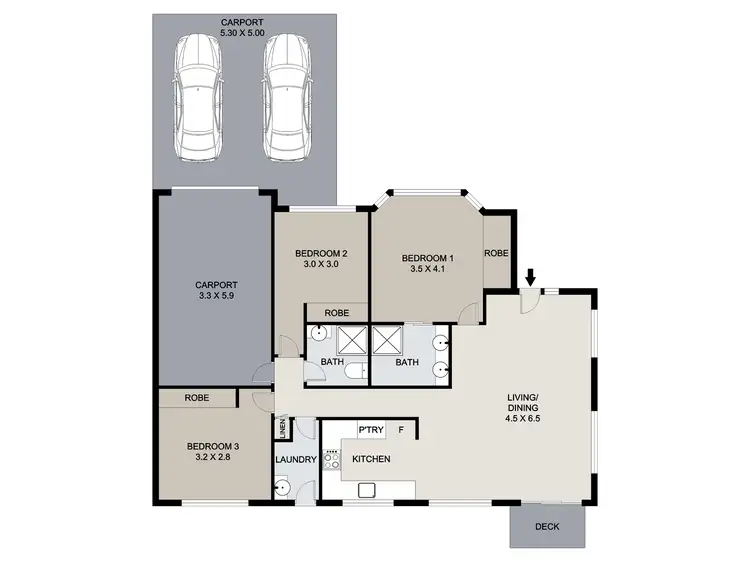 Floorplan of Homely house listing, 12 Poplar Place, Taigum QLD 4018