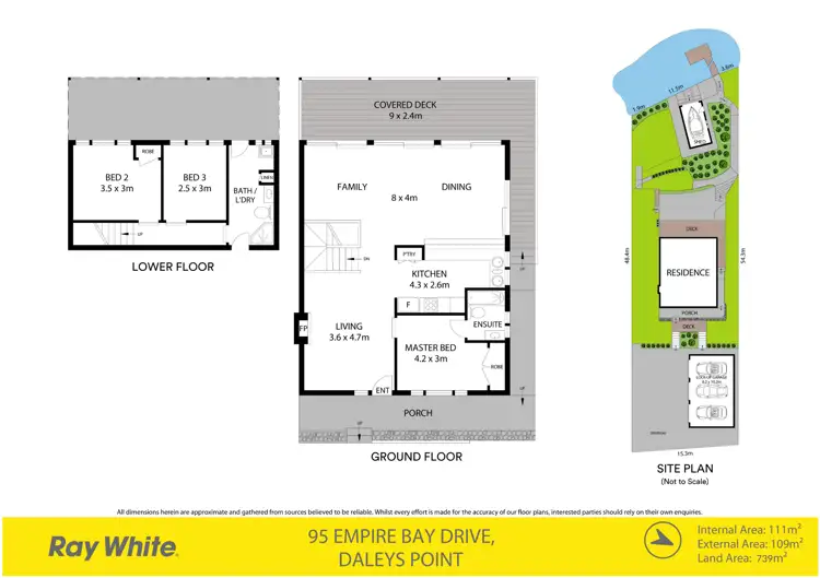 Floorplan of Homely house listing, 95 Empire Bay Drive, Daleys Point NSW 2257