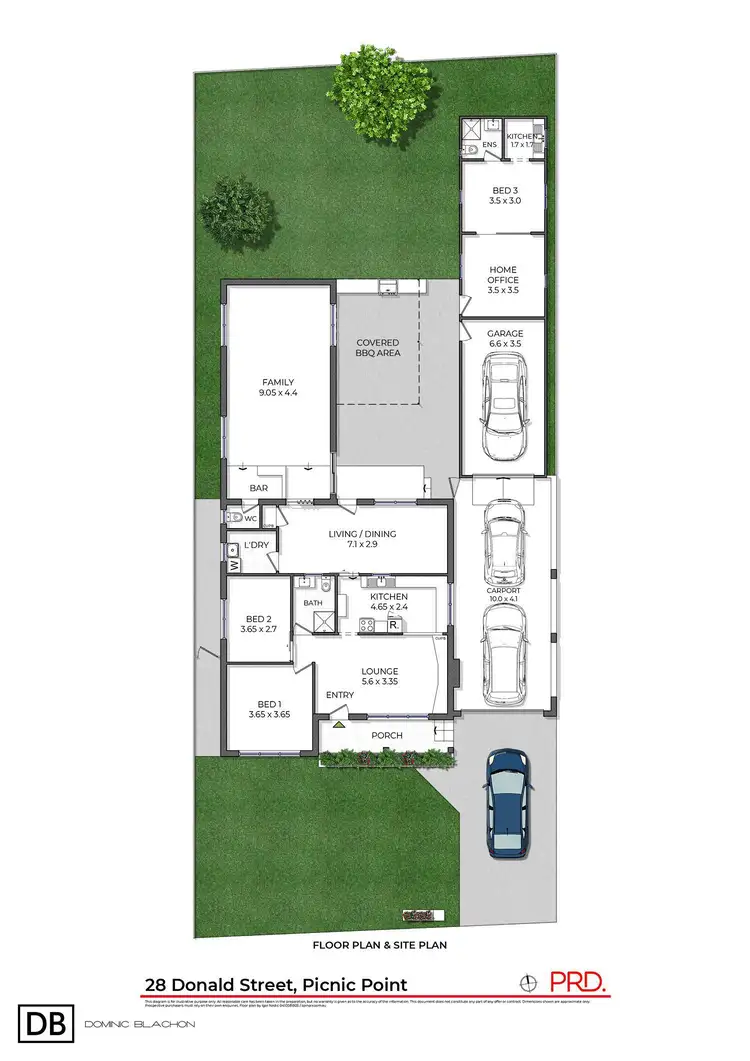 Floorplan of Homely house listing, 28 Donald Street, Picnic Point NSW 2213