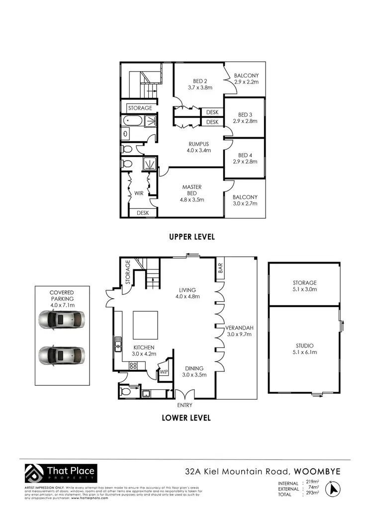 Floorplan of Homely house listing, 32A Kiel Mountain Road, Woombye QLD 4559