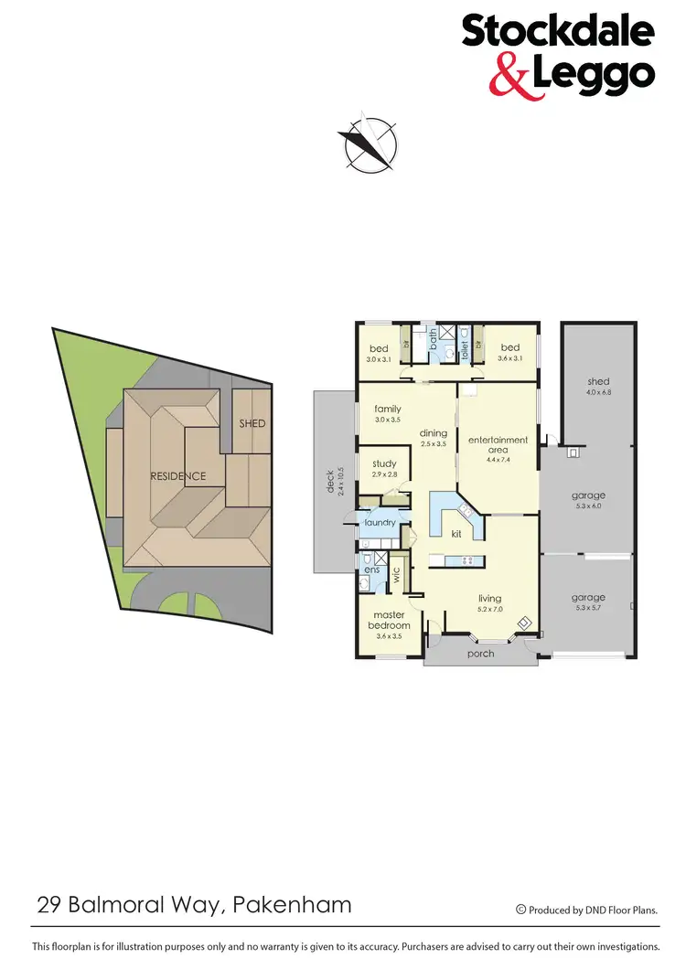 Floorplan of Homely house listing, 29 Balmoral Way, Pakenham VIC 3810