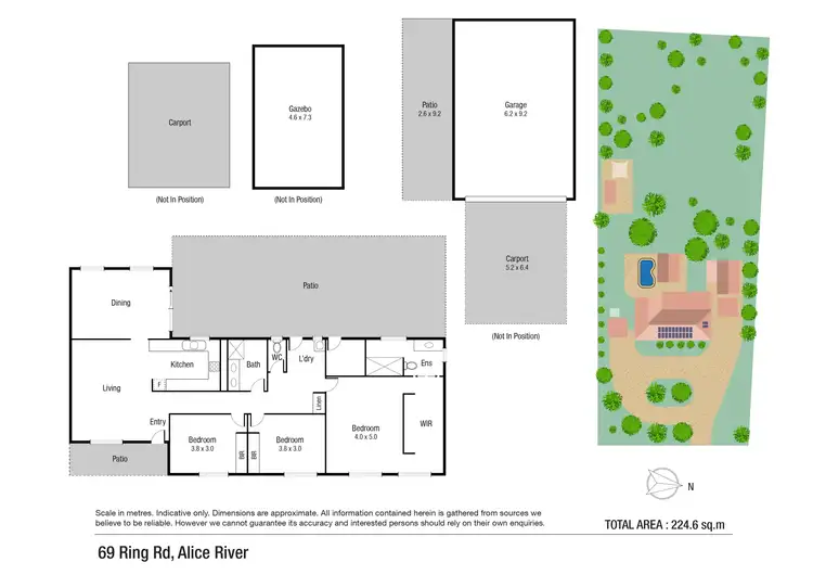 Floorplan of Homely house listing, 69 Ring Road, Alice River QLD 4817