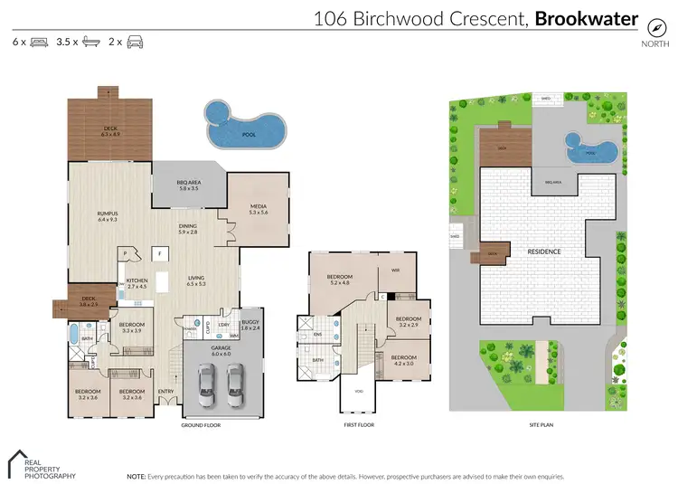 Floorplan of Homely house listing, 106 Birchwood Crescent, Brookwater QLD 4300