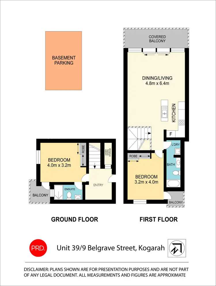 Floorplan of Homely apartment listing, 39/7-9 Belgrave Street, Kogarah NSW 2217