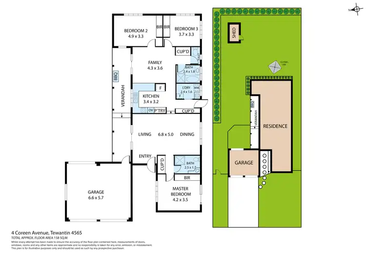 Floorplan of Homely house listing, 4 Coreen Avenue, Tewantin QLD 4565
