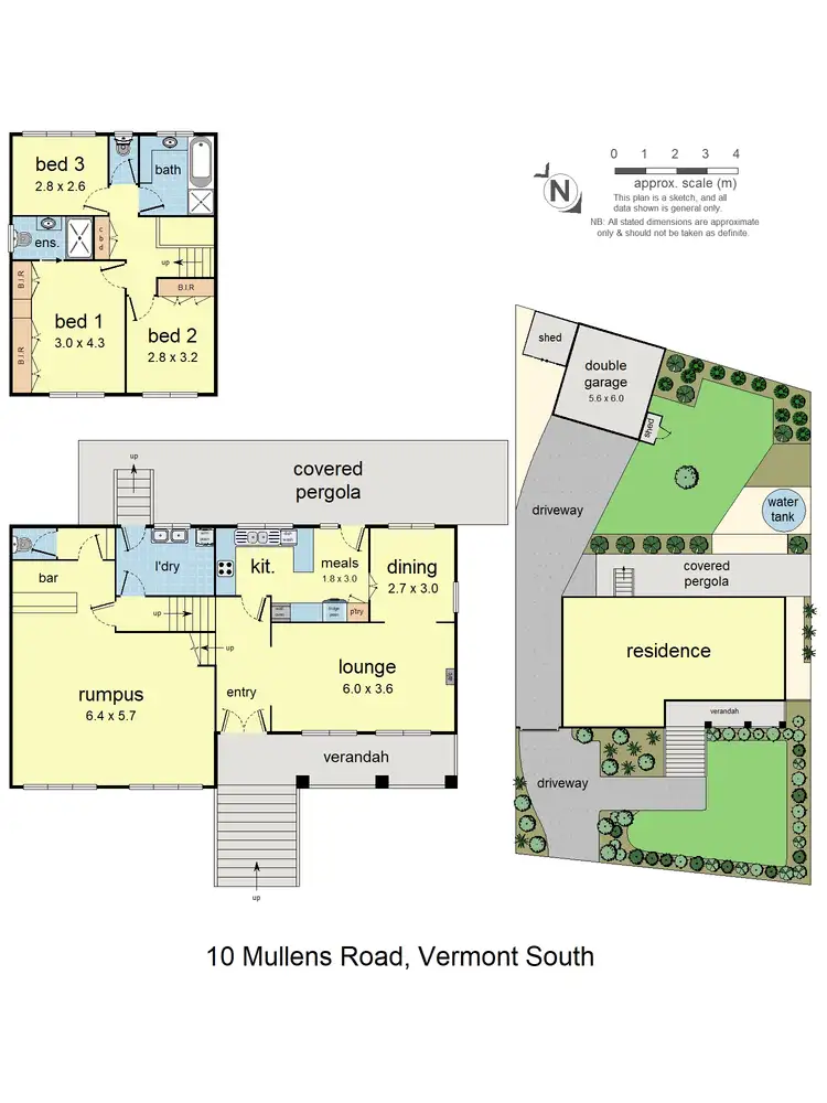 Floorplan of Homely house listing, 10 Mullens Road, Vermont South VIC 3133