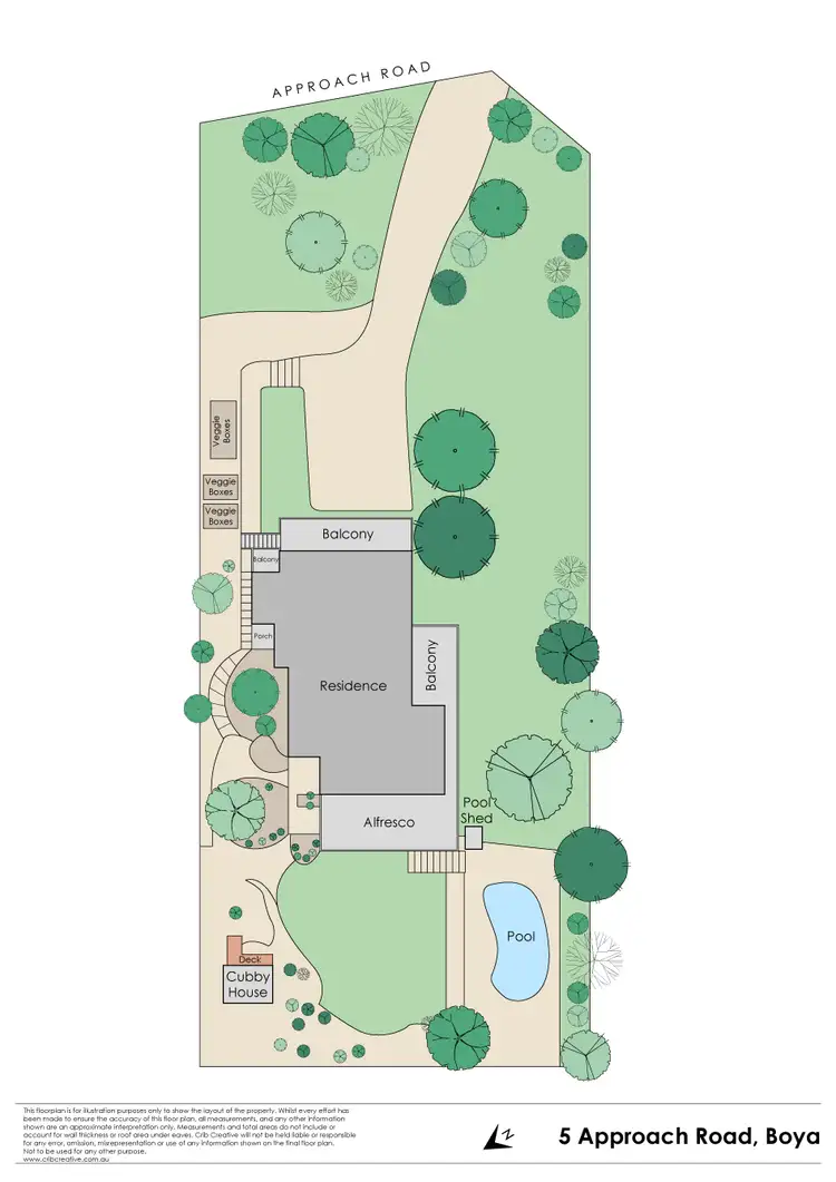 Floorplan of Homely house listing, 5 Approach Road, Boya WA 6056