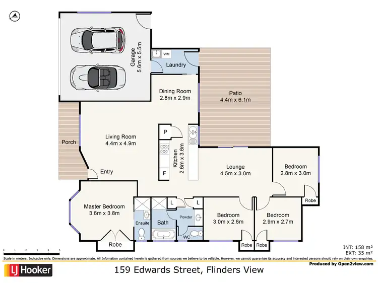 Floorplan of Homely house listing, 159 Edwards Street, Flinders View QLD 4305