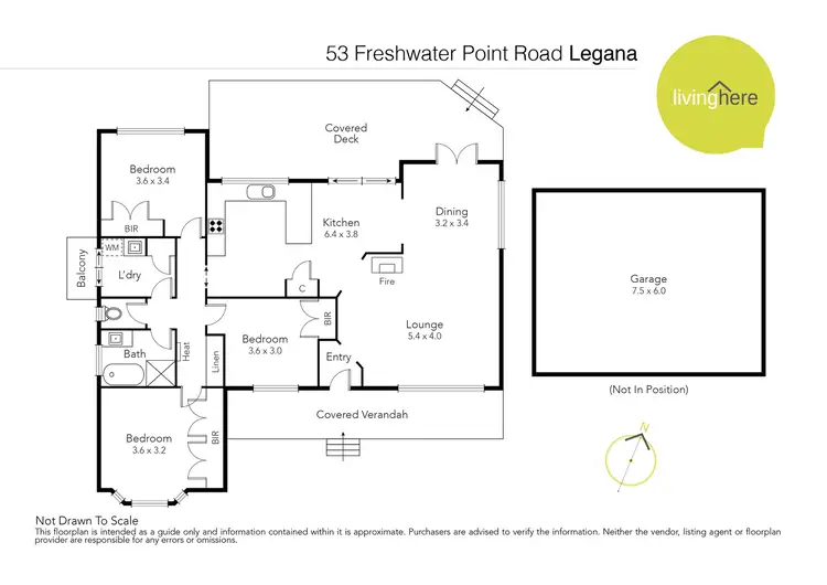 Floorplan of Homely house listing, 53 Freshwater Point Road, Legana TAS 7277