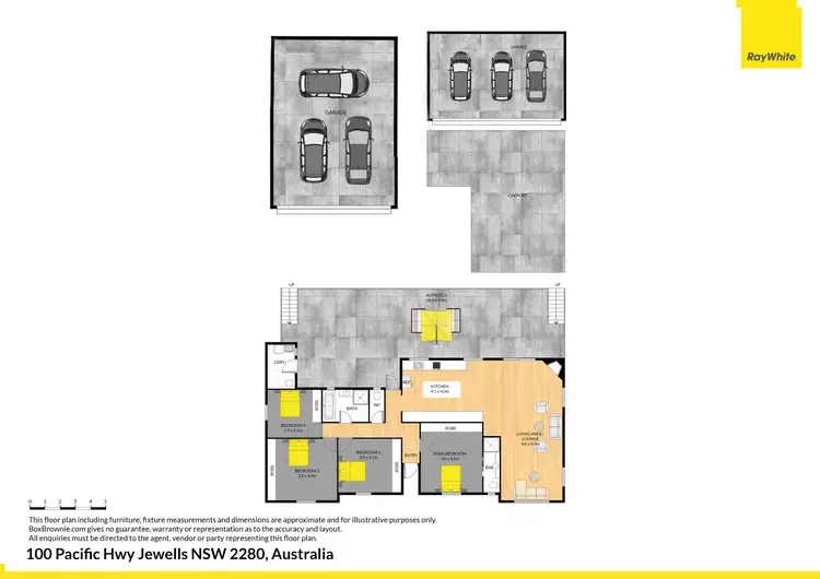 Floorplan of Homely house listing, 100 Pacific Highway, Jewells NSW 2280