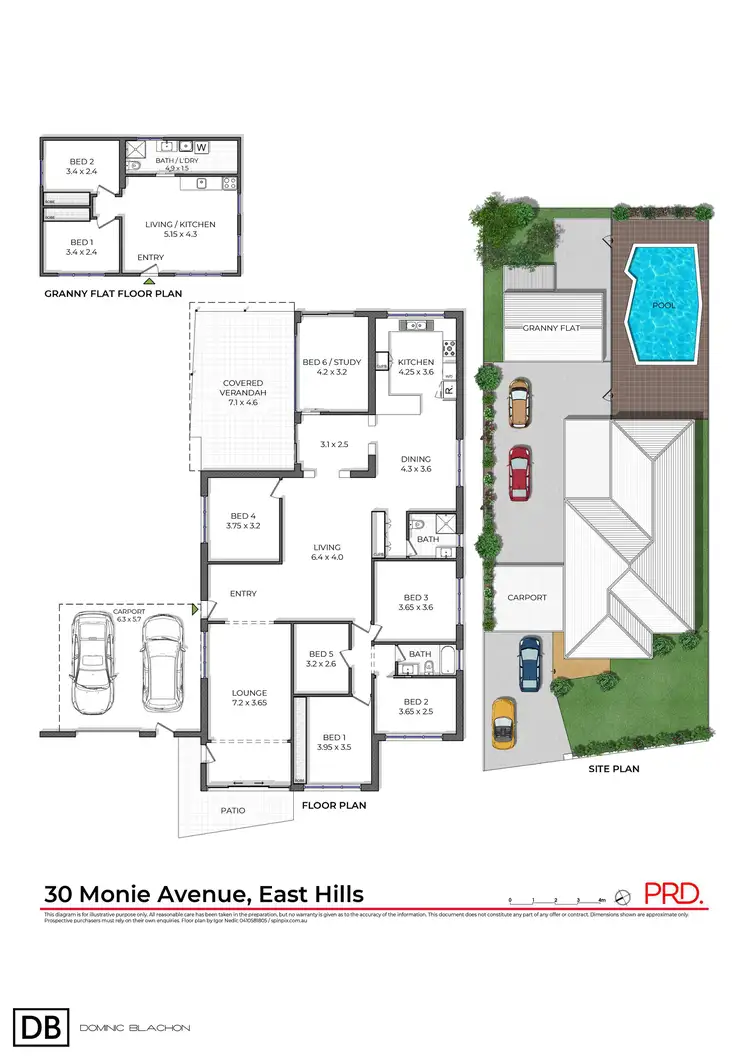 Floorplan of Homely house listing, 30 Monie Avenue, East Hills NSW 2213