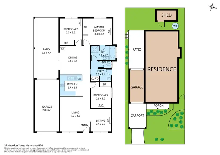 Floorplan of Homely house listing, 29 Macedon Street, Hemmant QLD 4174