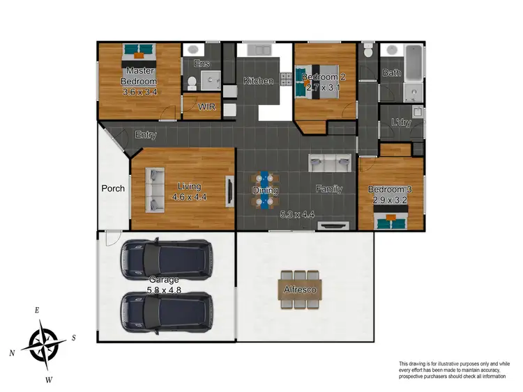 Floorplan of Homely house listing, 29 Bellbrae Crescent, Cranbourne West VIC 3977