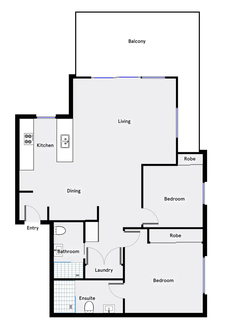 Floorplan of Homely apartment listing, 221/30 Philip Hodgins Street, Wright ACT 2611