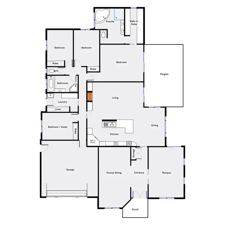 Floorplan of Homely house listing, 39 Jeanne Young Circuit, Mckellar ACT 2617