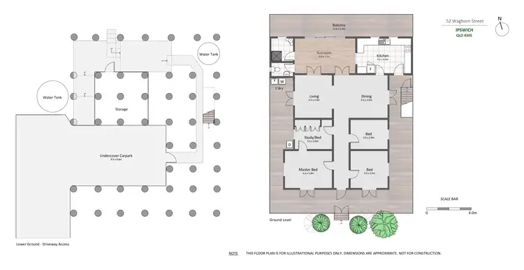 Floorplan of Homely house listing, 52 Waghorn Street, Ipswich QLD 4305