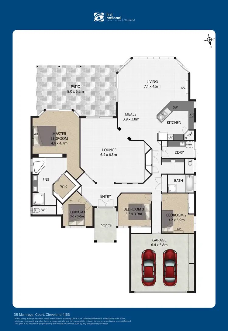 Floorplan of Homely house listing, 35 Mainroyal Court, Raby Bay QLD 4163