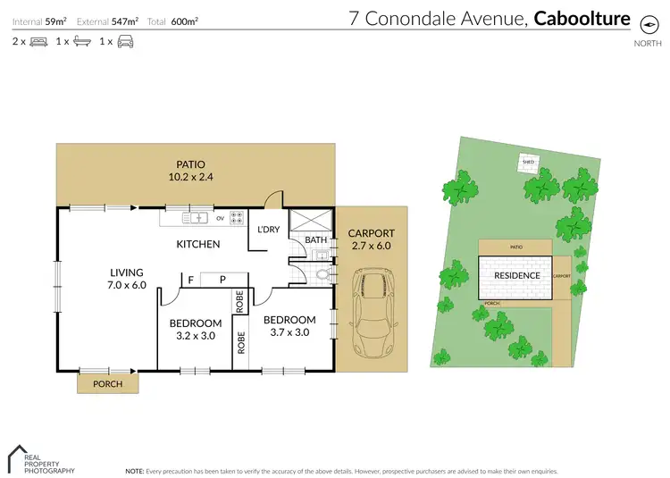 Floorplan of Homely house listing, 7 Conondale Avenue, Caboolture QLD 4510