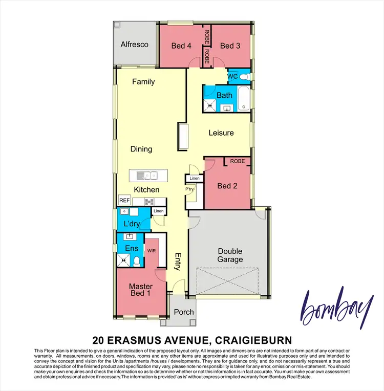 Floorplan of Homely house listing, 20 Erasmus Avenue, Craigieburn VIC 3064