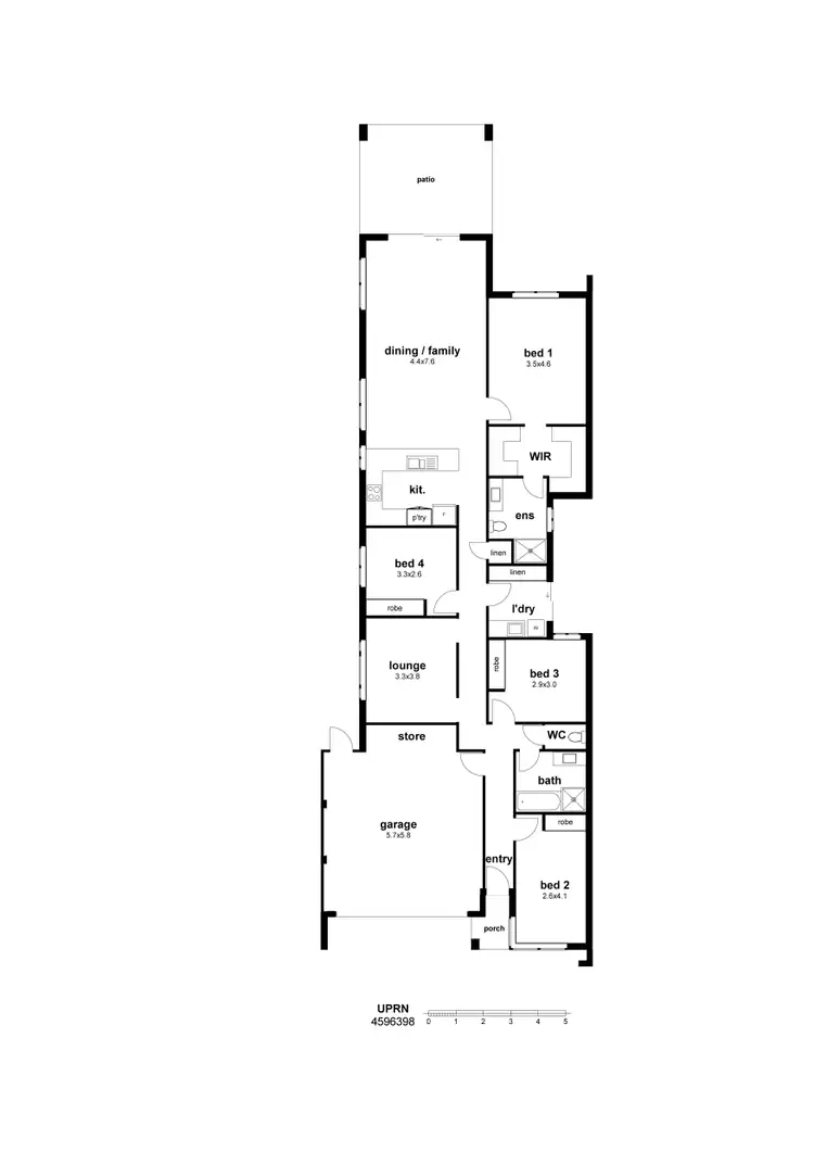 Floorplan of Homely house listing, Address available on request