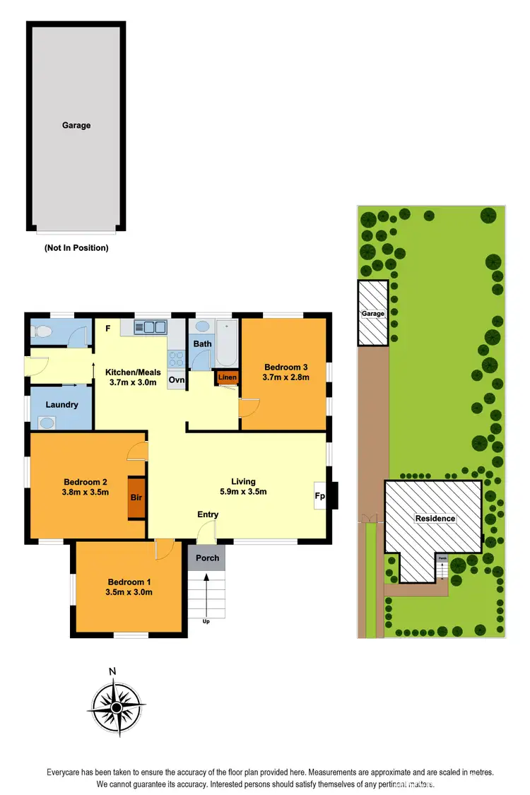 Floorplan of Homely house listing, 18 Summerhill Road, Reservoir VIC 3073