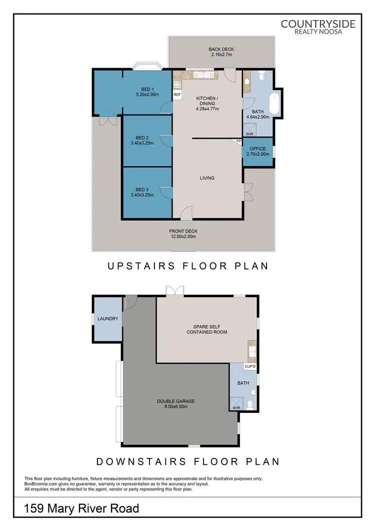Floorplan of Homely house listing, 159 Mary River Road, Cooroy QLD 4563