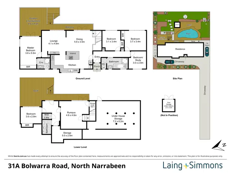 Floorplan of Homely house listing, 31A Bolwarra Road, North Narrabeen NSW 2101