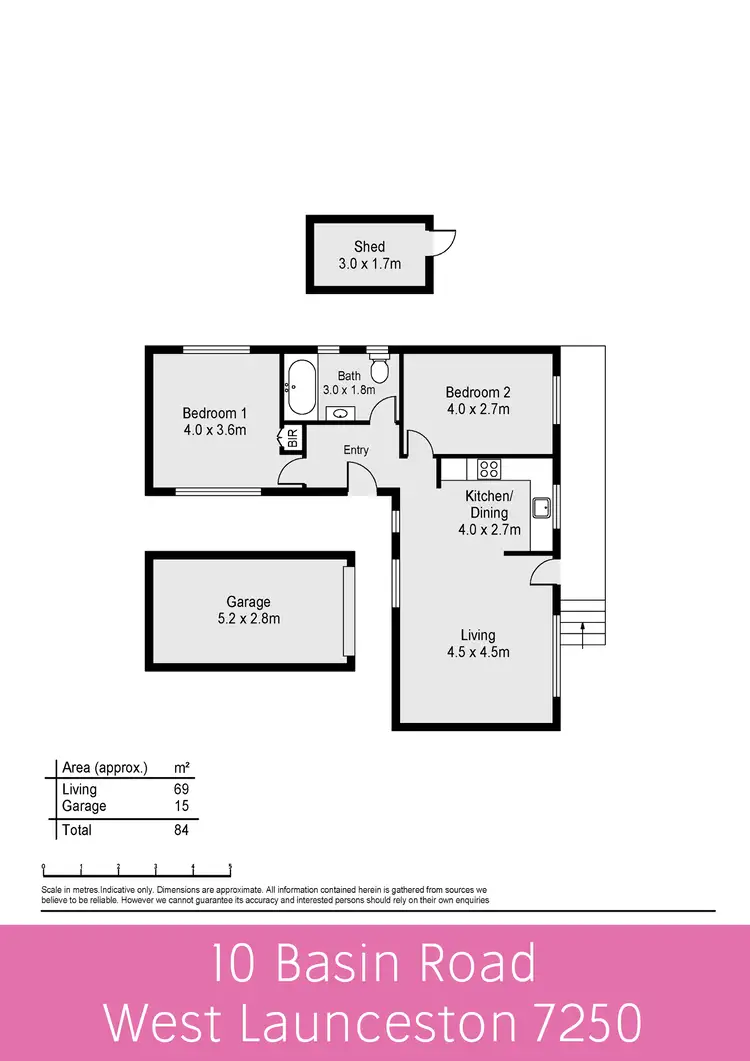 Floorplan of Homely house listing, 1/27 Basin Road, West Launceston TAS 7250