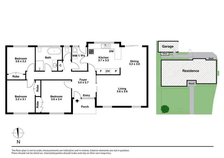 Floorplan of Homely unit listing, 1/26 Roberts Street, Glen Waverley VIC 3150