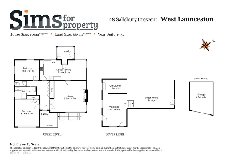 Floorplan of Homely house listing, 9/1a Salisbury Crescent, West Launceston TAS 7250