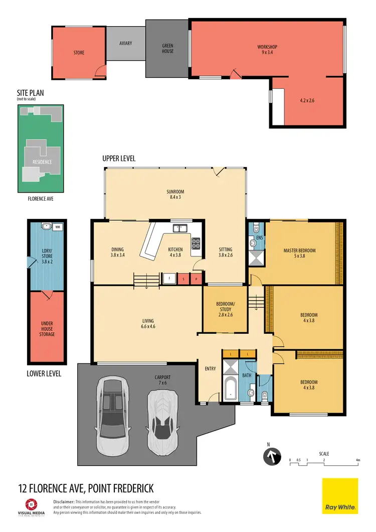 Floorplan of Homely house listing, 12 Florence Avenue, Point Frederick NSW 2250