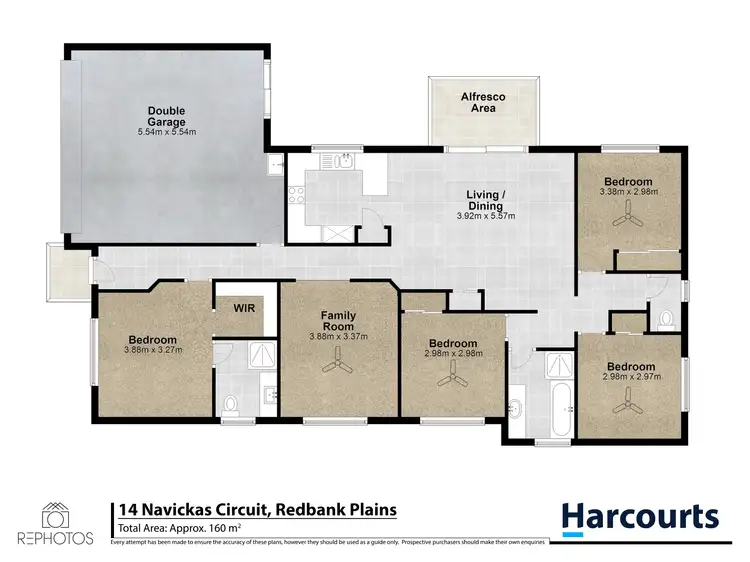 Floorplan of Homely house listing, 14 Navickas Circuit, Redbank Plains QLD 4301