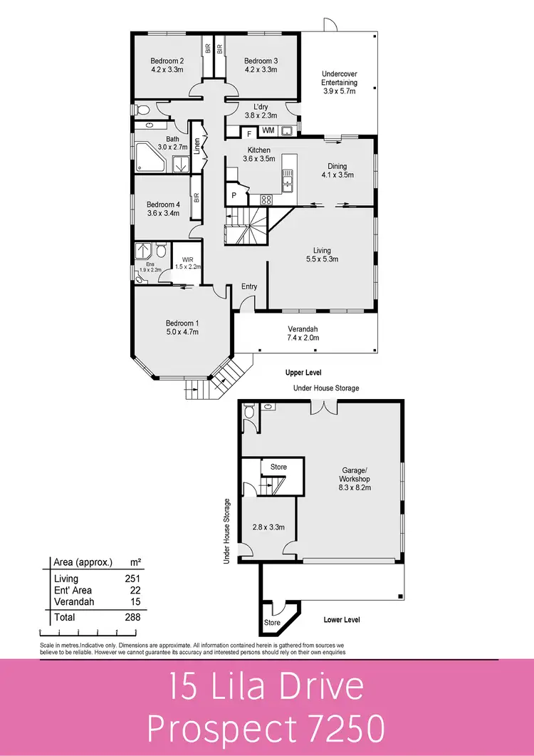 Floorplan of Homely house listing, 15 Lila Drive, Prospect TAS 7250