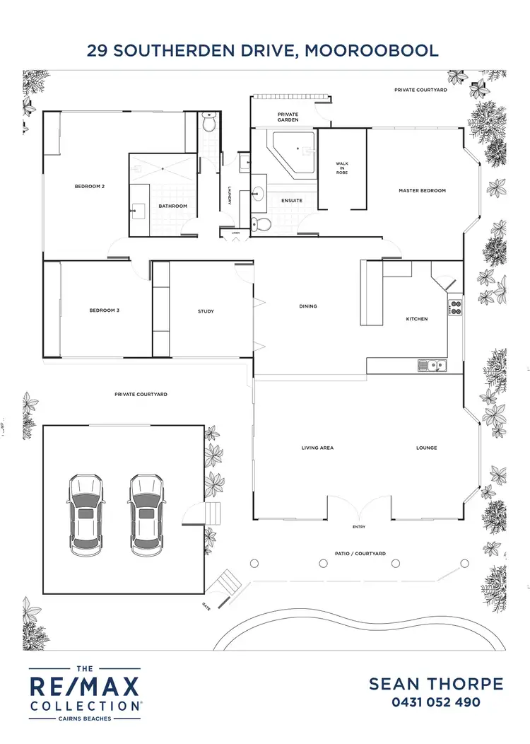 Floorplan of Homely house listing, 29 Southerden Drive, Mooroobool QLD 4870