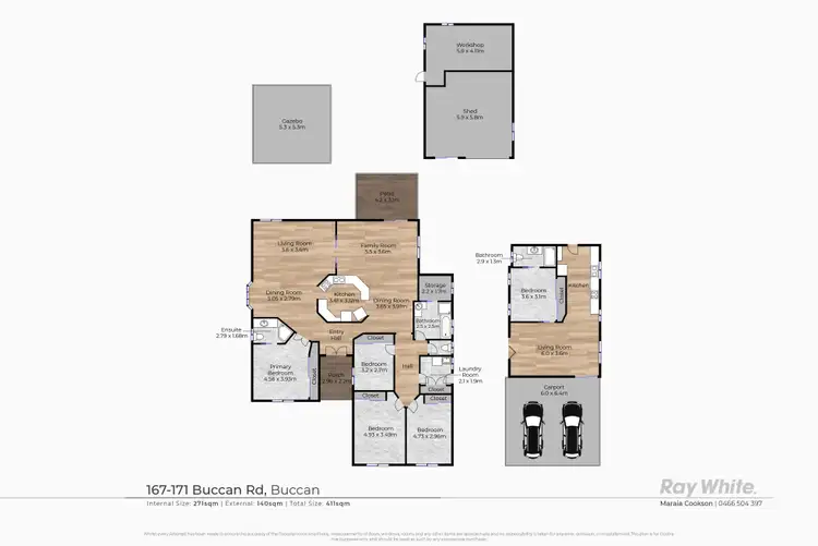 Floorplan of Homely house listing, 167-171 Buccan Road, Buccan QLD 4207