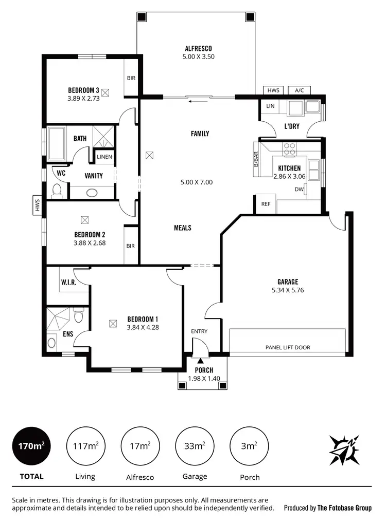 Floorplan of Homely house listing, 2/39 Catalina Avenue, Parafield Gardens SA 5107