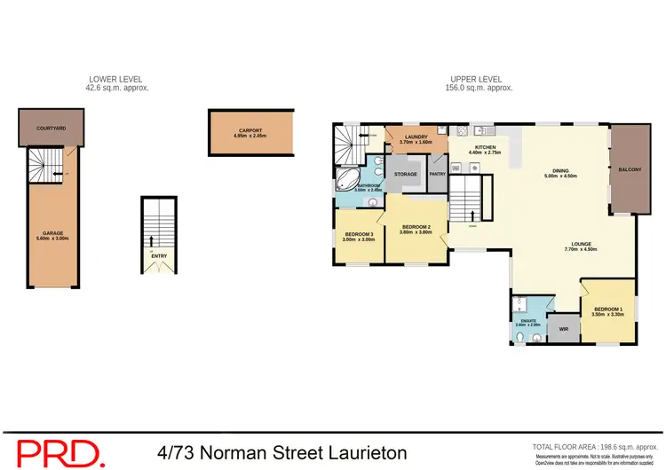 Floorplan of Homely unit listing, 4/73 Norman Street, Laurieton NSW 2443