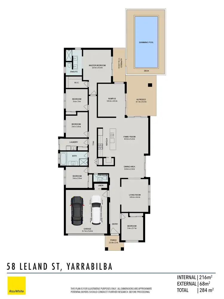 Floorplan of Homely house listing, 58 Leland Street, Yarrabilba QLD 4207