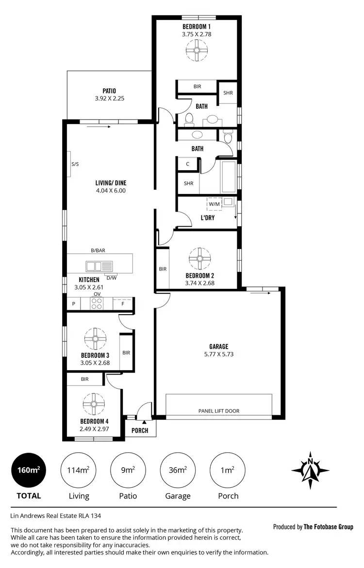 Floorplan of Homely house listing, 12 Citrus Street, Direk SA 5110