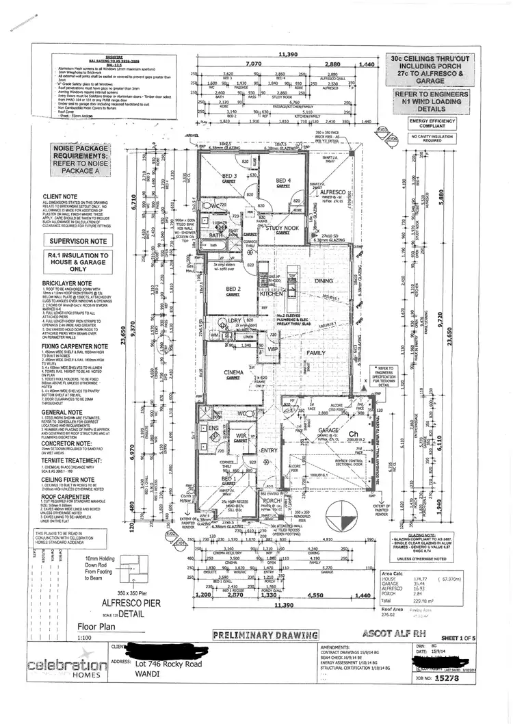 Floorplan of Homely house listing, 15 Rocky Road, Wandi WA 6167