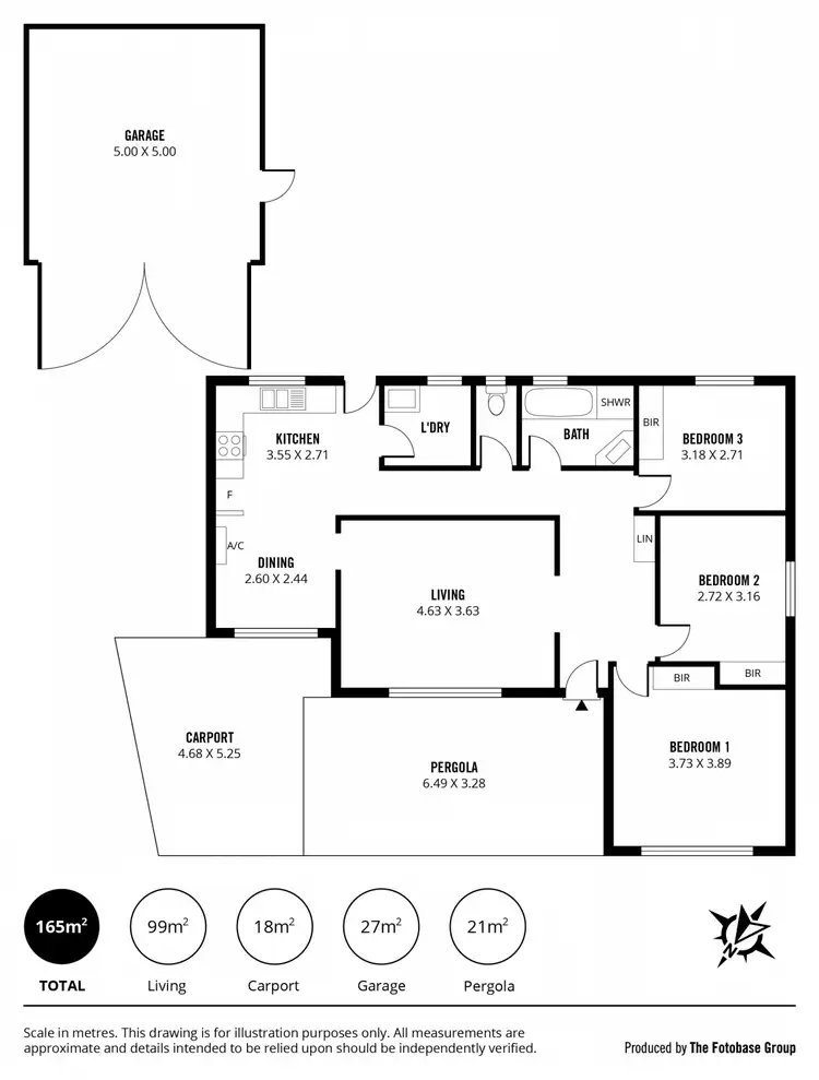 Floorplan of Homely house listing, 7 Friar Court, Salisbury East SA 5109