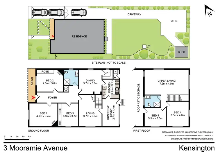 Floorplan of Homely house listing, 3 Mooramie Avenue, Kensington NSW 2033