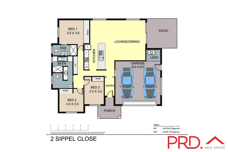 Floorplan of Homely house listing, 2 Sippel Close, Tamworth NSW 2340