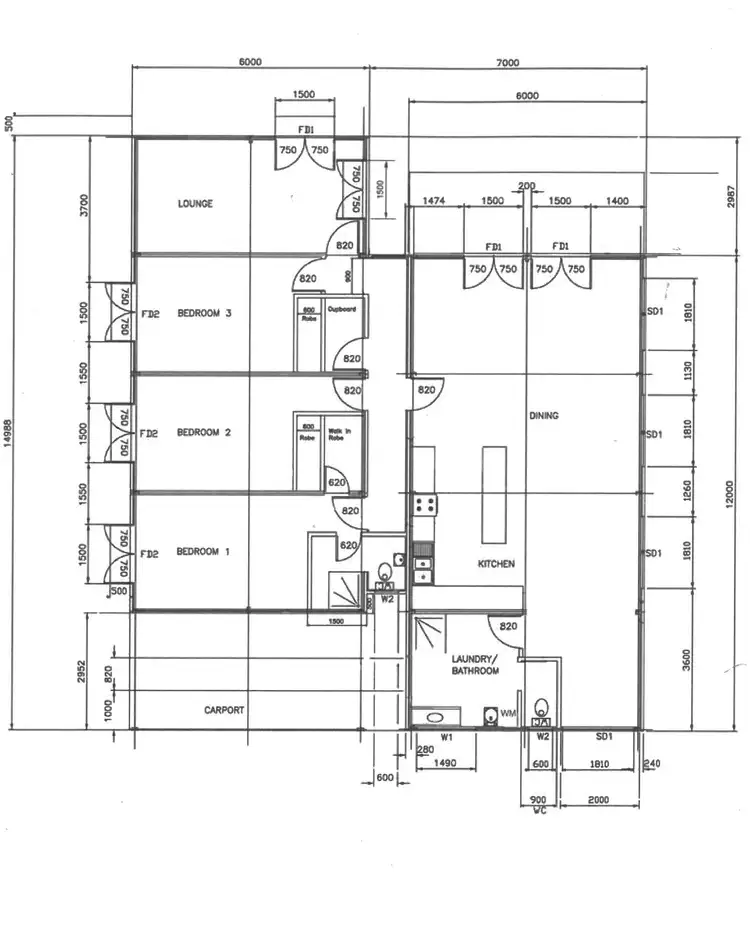 Floorplan of Homely house listing, 18 Hovea Street, Myalup WA 6220