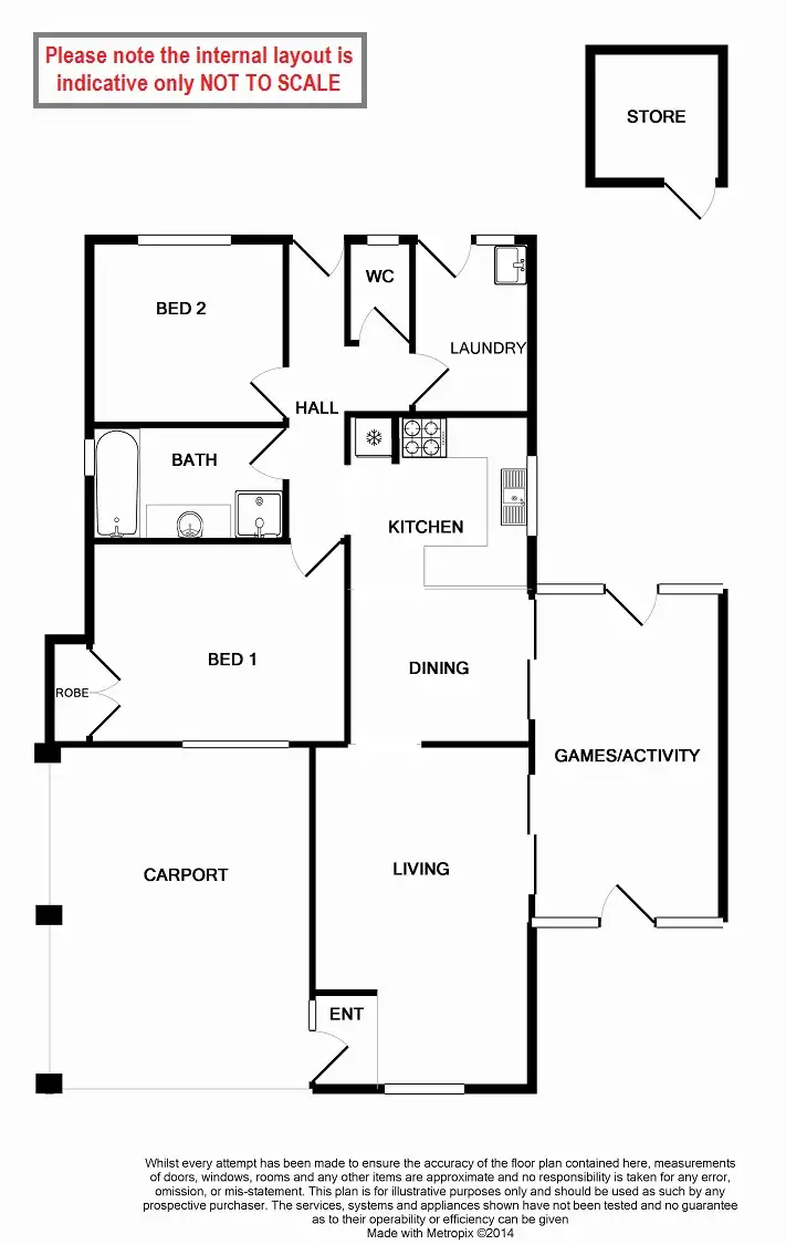 Floorplan of Homely house listing, 35 Davesia Mews, Ferndale WA 6148
