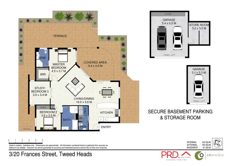 Floorplan of Homely unit listing, 3/20 Frances Street, Tweed Heads NSW 2485